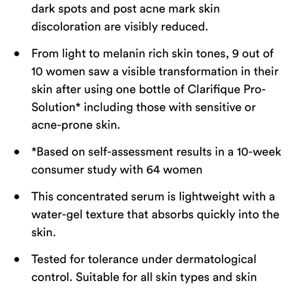 $13❤️‍🔥 Lancôme Clarifique Pro-Solution Brightening & Dark Spot Reducing Serum - Picture 9 of 12